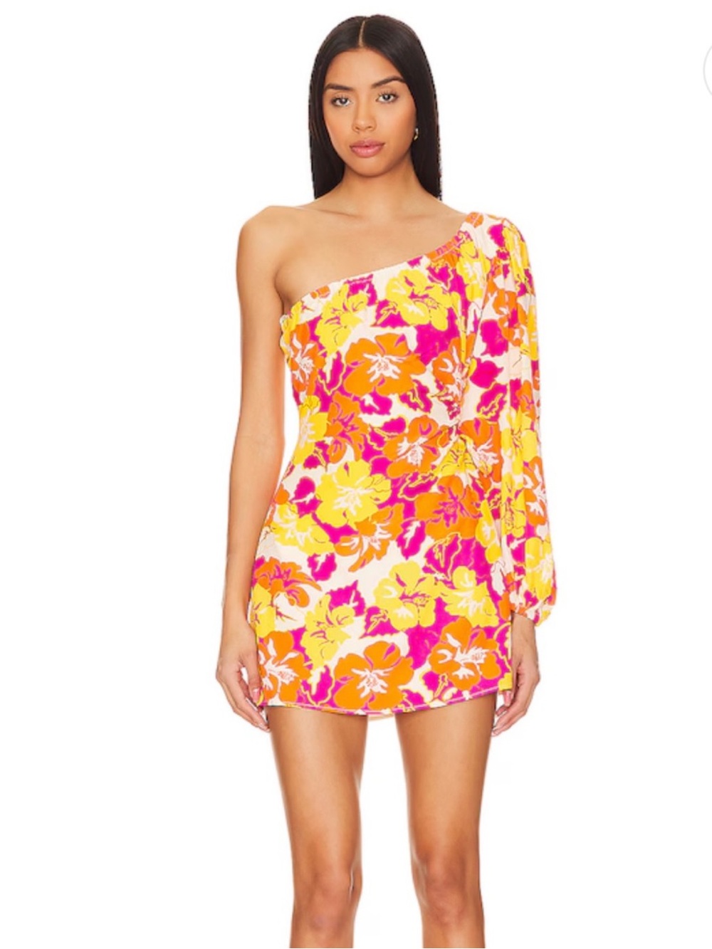 L Space Revolve✨Kensa Bliss and Blossom Floral Mini Dress 🌺NWT $154 Sz Small